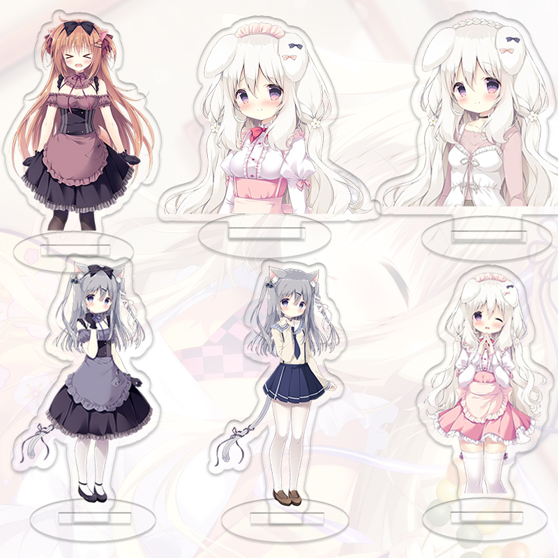 Event Supplies - Amairo Çikolata Kız Anime Figürü Süs