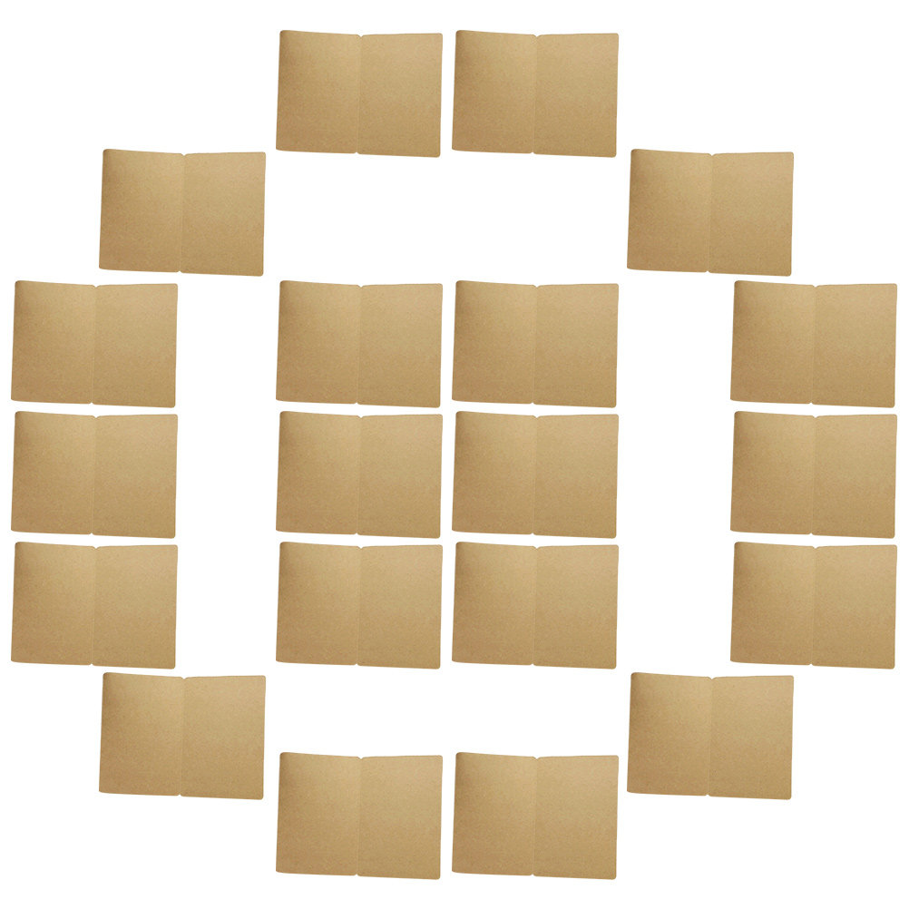 Papercraft Supply Invitation - 20 Adet Rustik Boş Not Kartları