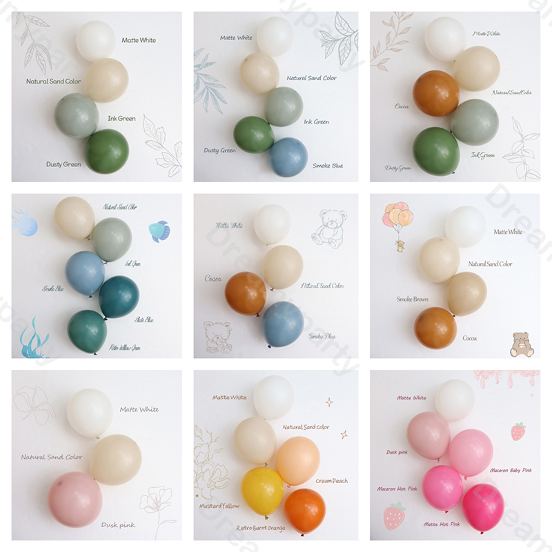 Balloon Arch Kit - 5/10/12/18 inç Pastel Balon Çelenk Kemer