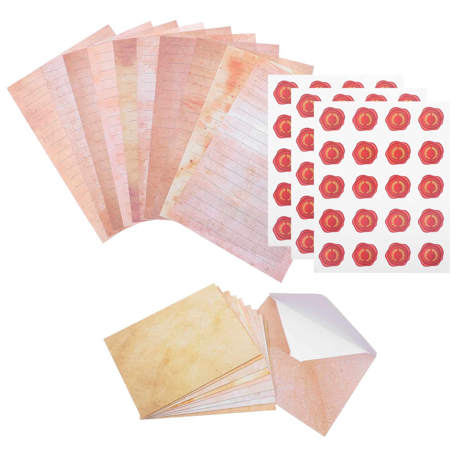 1 Set Vintage Mektup Kırtasiye - Papercraft Supply Invitation incelemesi ve fiyatı