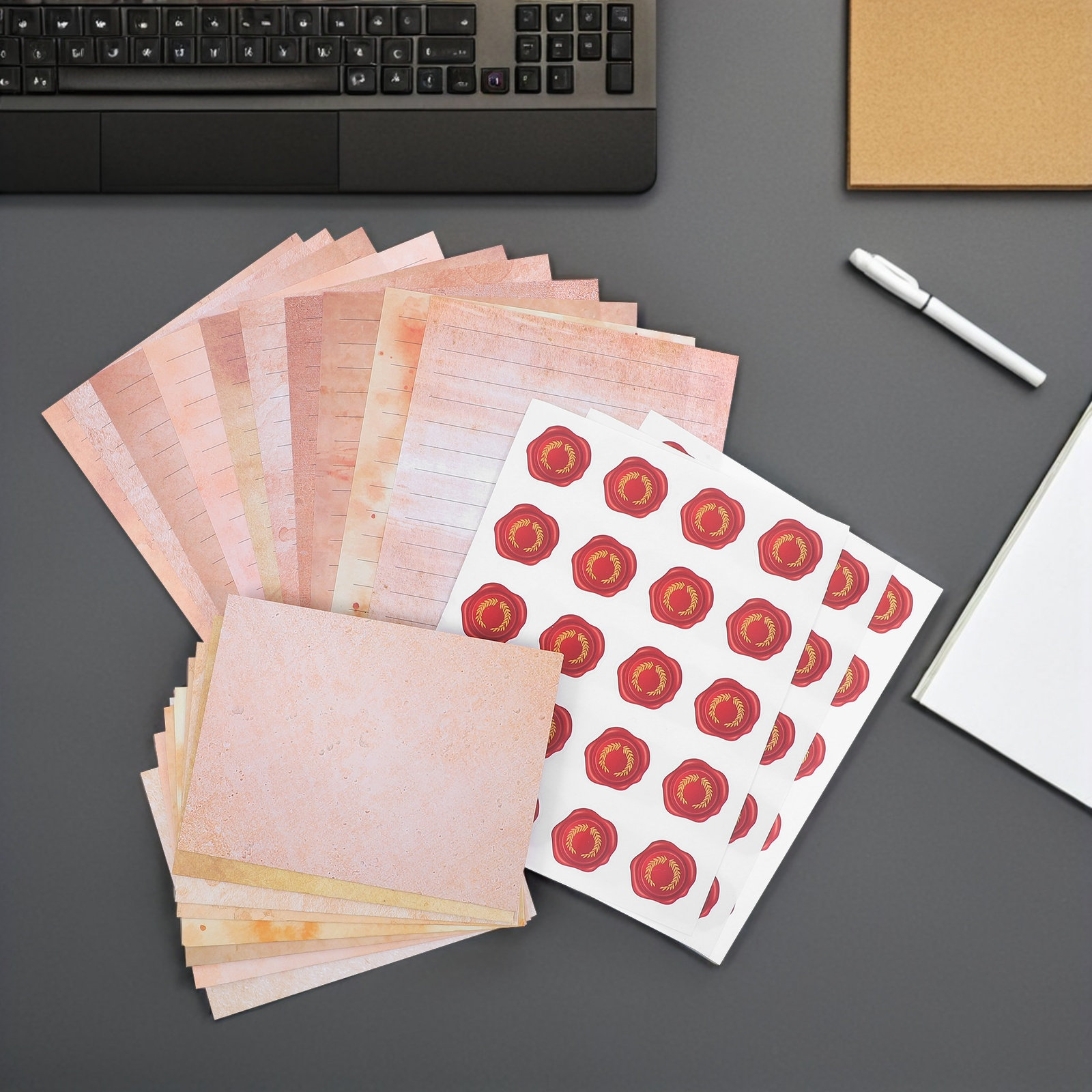 1 Set Vintage Mektup Kırtasiye - Papercraft Supply Invitation incelemesi ve fiyatı