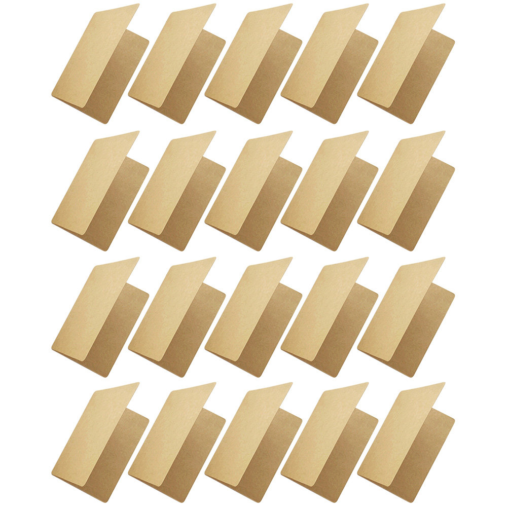 20 Adet Rustik Boş Not Kartlar - Papercraft Supply Invitation incelemesi ve fiyatı