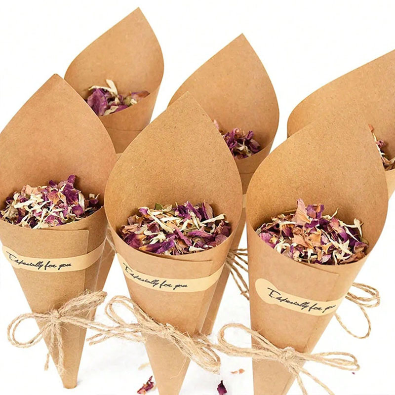 100 adet DIY doğal Kraft kağıt - Cotton Candy Cone incelemesi ve fiyatı